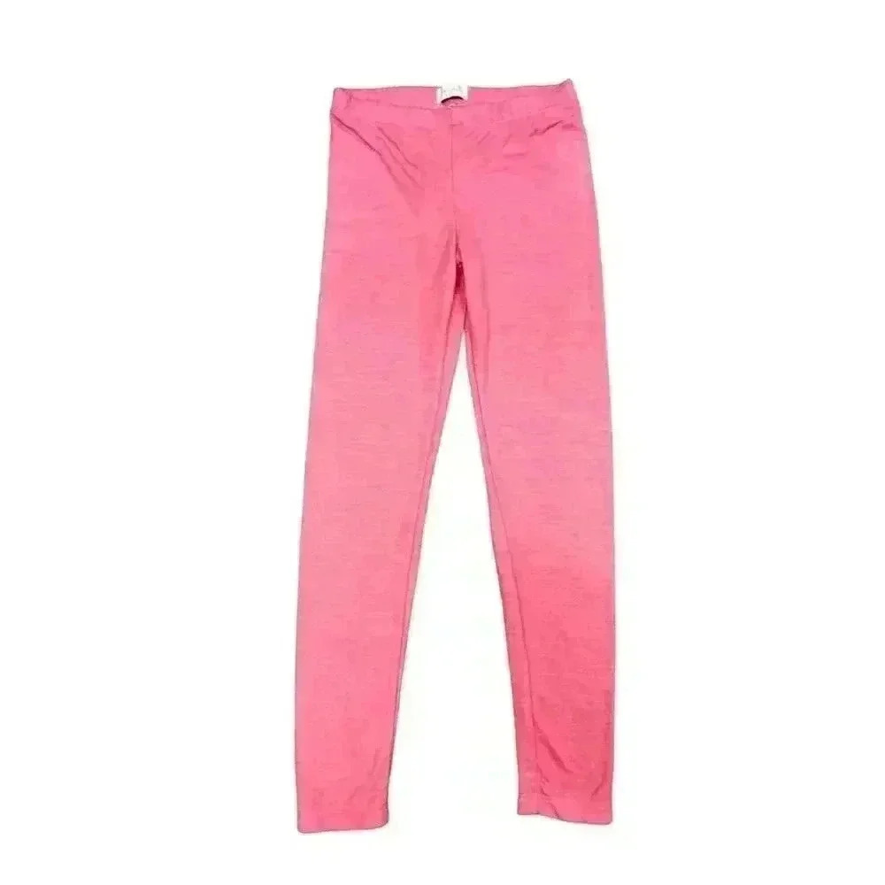Miki Miette Girls Size 14 Pink Leggings Comfortable Casual Kids Clothing